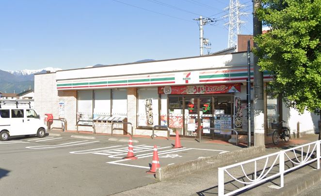 コンビニ　セブンイレブン 竜王バイパス富竹新田店（コンビニ）まで634m