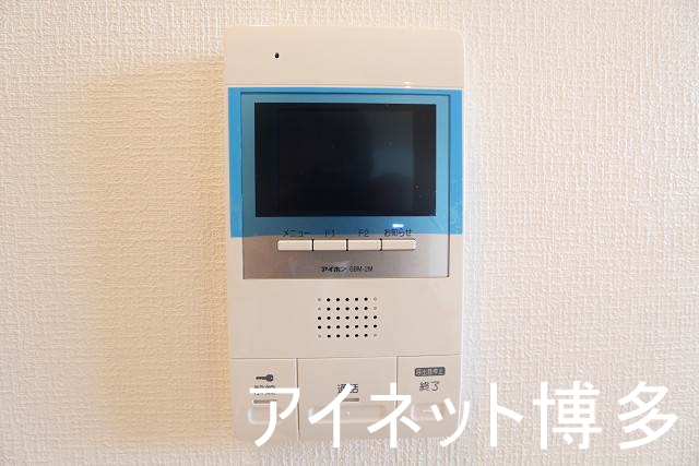 セキュリティ　モニターフォン付きで女性の方も安心
