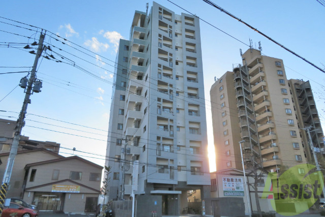 建物外観　仙台市若林区木ノ下２丁目「ヴィアーレ木ノ下二丁目」