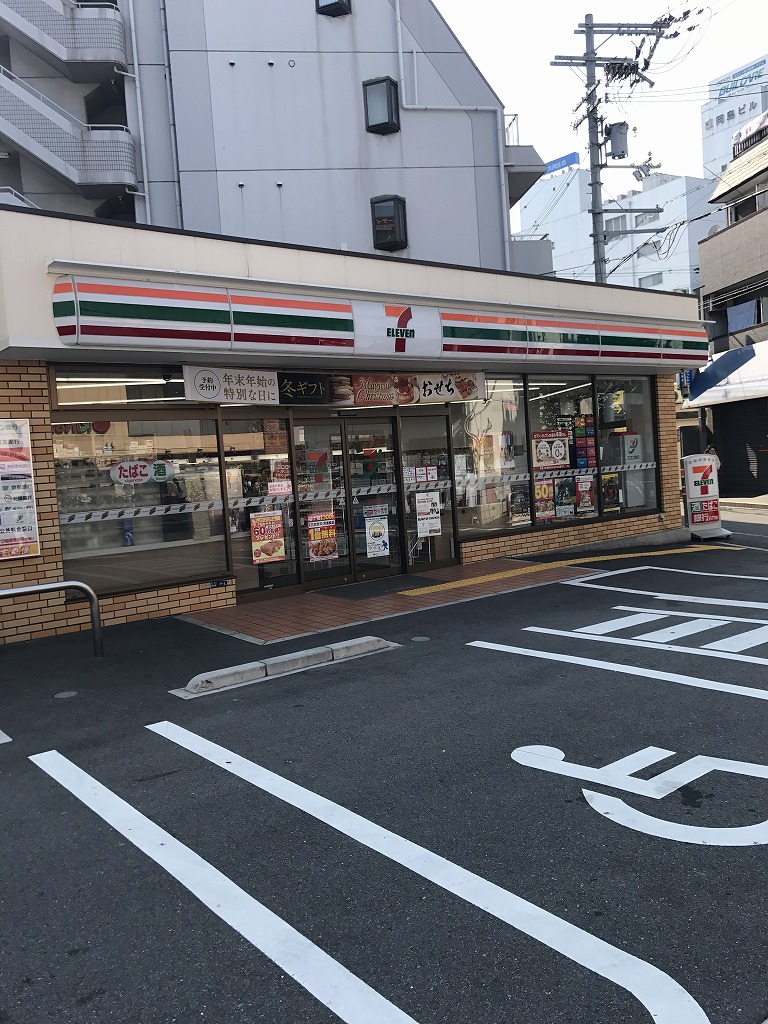 コンビニ　セブンイレブン 近鉄布施駅南店（コンビニ）まで391m