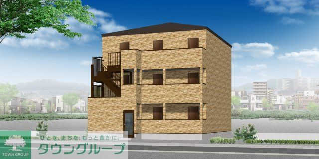 建物外観　※パース