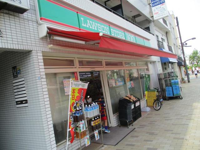 コンビニ　ローソンストア100兵庫笠松通店（コンビニ）まで163m