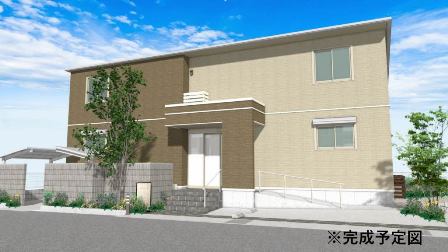 建物外観　2026年8月1日入居開始予定・新築☆