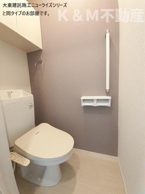 トイレ　清潔感のあるトイレです