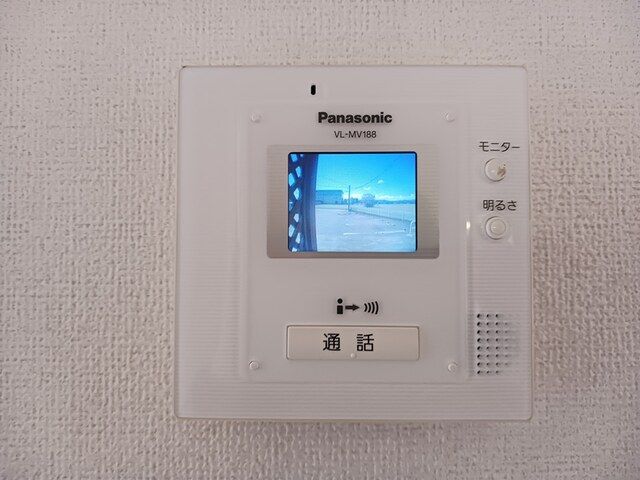 セキュリティ　モニタ付インターホンです。
