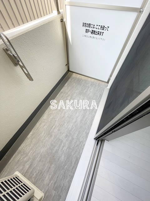 バルコニー　広々としたバルコニー♪