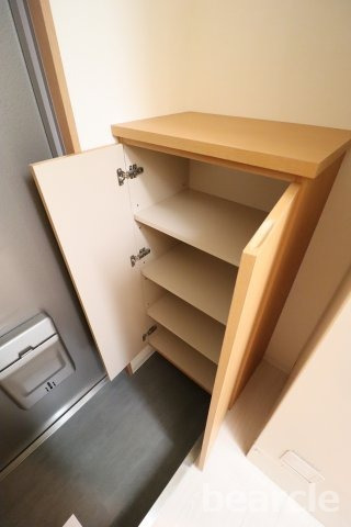 収納　たっぷりとした収納スペースです