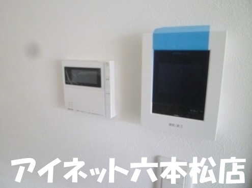 セキュリティ　来客時はこちらで確認出来ます