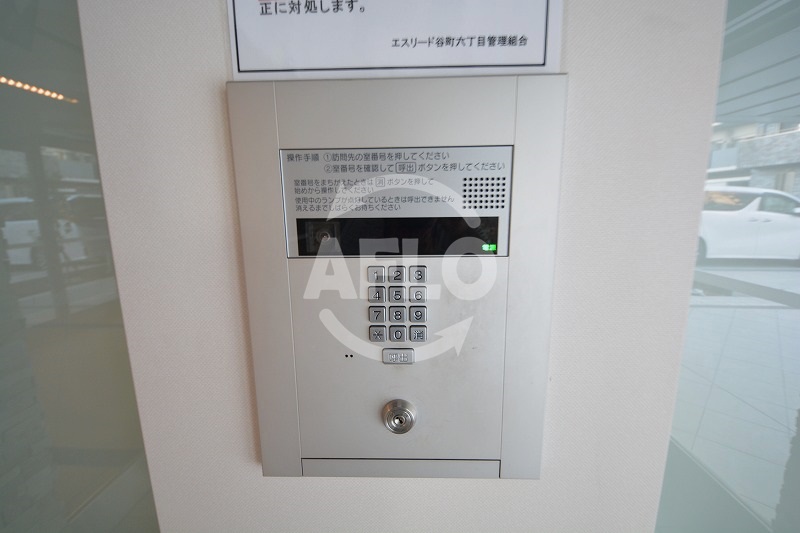 ロビー　エスリード谷町六丁目　ロビー
