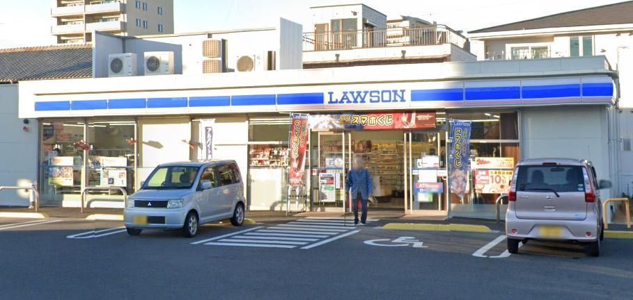 コンビニ　ローソン中川野田一丁目店（コンビニ）まで600m
