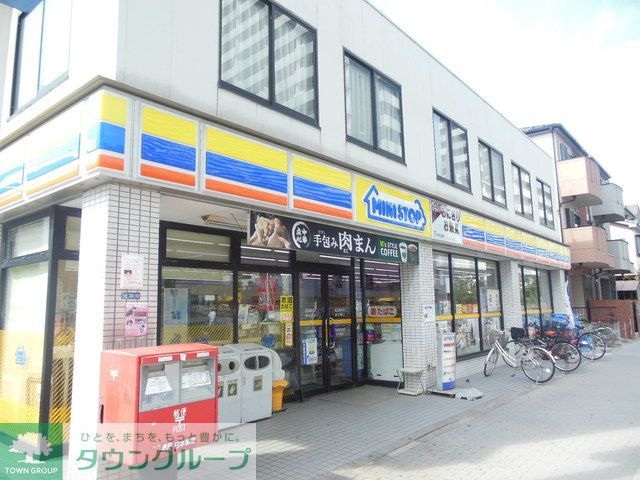 コンビニ　ミニストップ新川崎店（コンビニ）まで200m