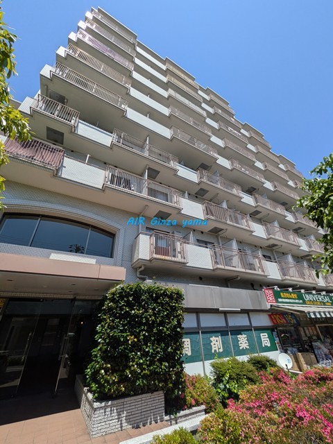 建物外観　三越ゼームス坂マンション