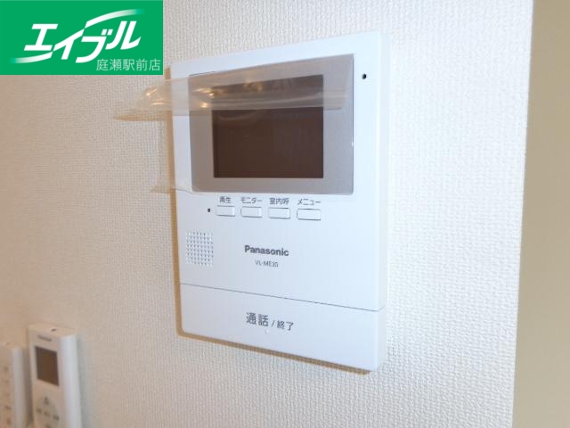 セキュリティ　カメラ付インターホン（イメージ）