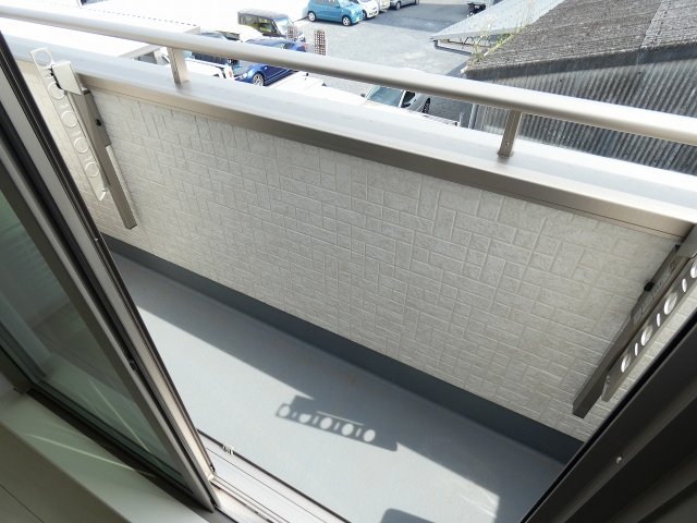バルコニー　バルコニーは2面あります