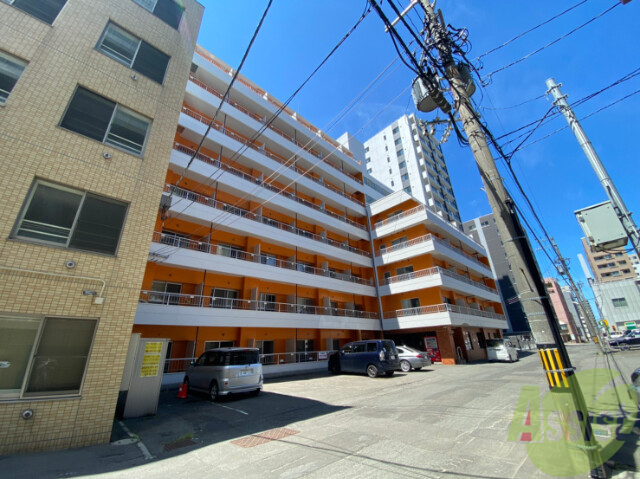 建物外観　札幌市中央区北２条東「けいほくレジデンス」