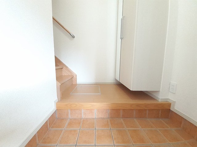 玄関　明るい玄関です