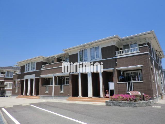 建物外観　落ち着いた色の綺麗な外観
