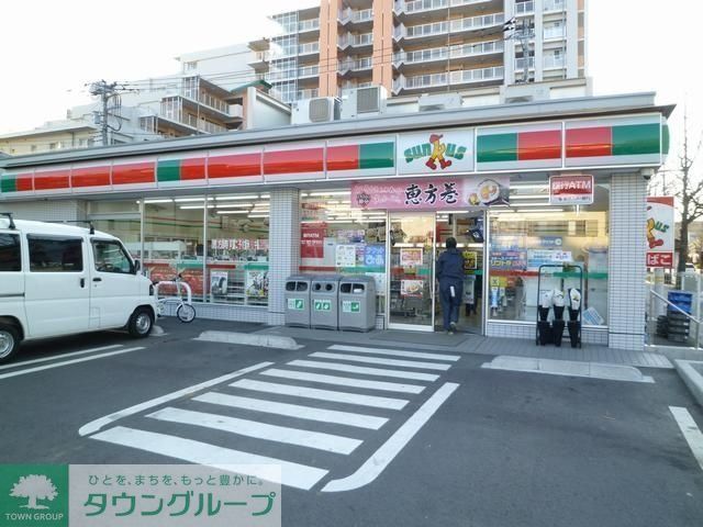 コンビニ　サンクス八王子並木町東店（コンビニ）まで376m