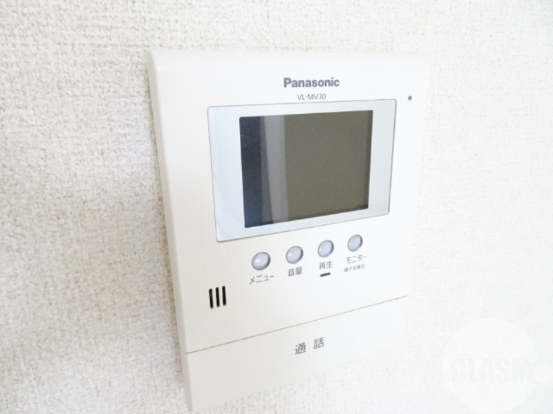 セキュリティ　来訪者が確認できるモニターホン♪