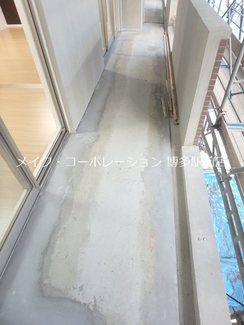 バルコニー　同施工の別物件新築時写真です。参考までにご確認下さい。