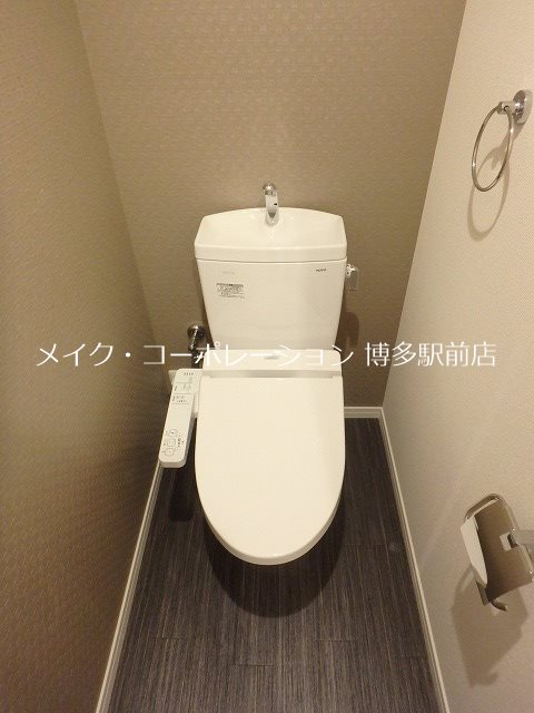 トイレ　同施工の別物件新築時写真です。参考までにご確認下さい。