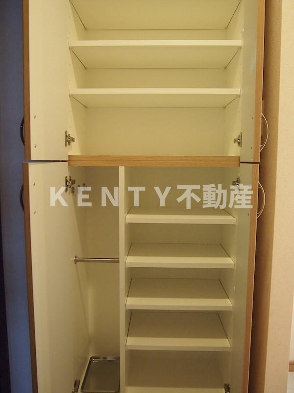 収納　専用の収納スペースです