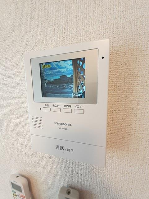 セキュリティ　モニター付きインターホン