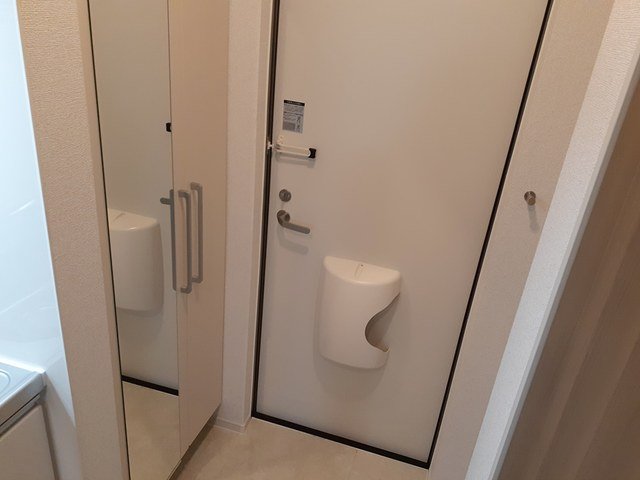 玄関　明るい玄関です