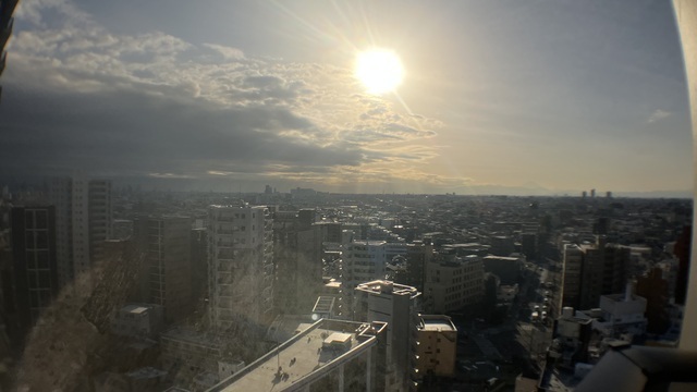 眺望　南側バルコニーからの眺望（南西方向）