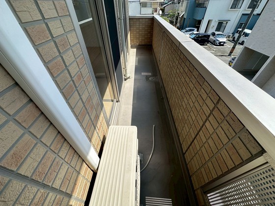 バルコニー　※別部屋の写真です