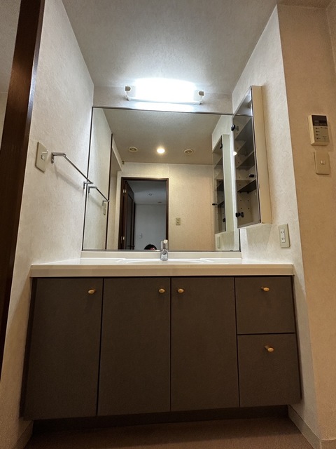 洗面設備　別部屋参考写真です