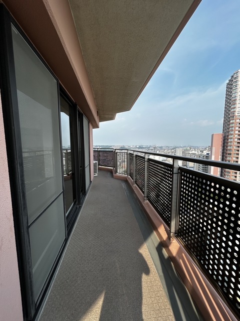 バルコニー　別部屋参考写真です