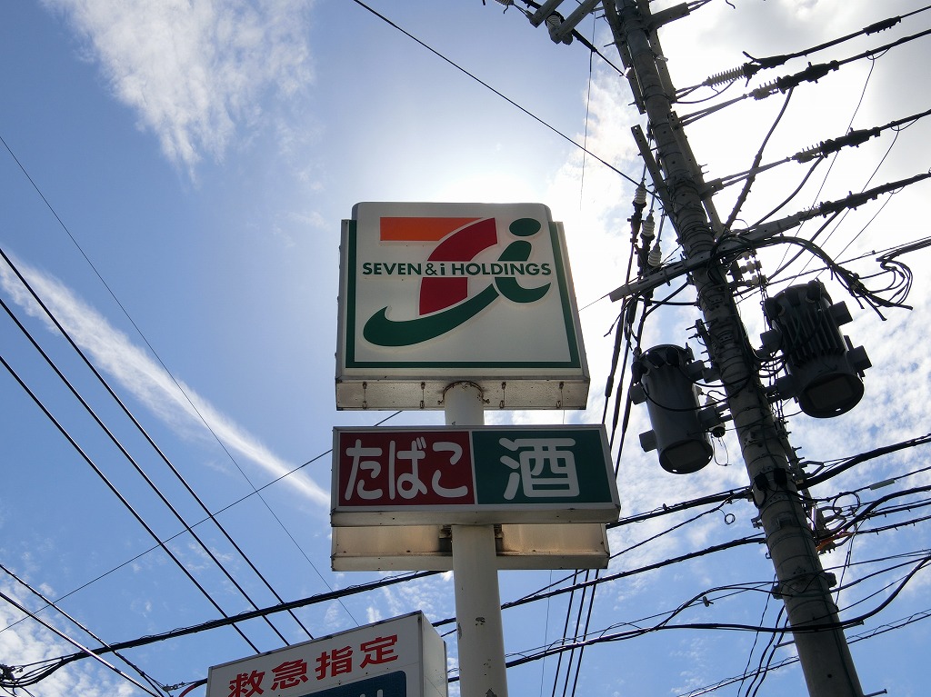 コンビニ　セブンイレブン　博多竹下通り店（コンビニ）まで45m