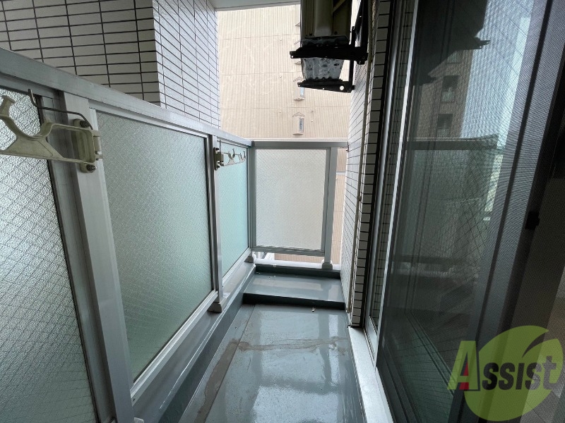 バルコニー　バルコニーです。天気の良い日には外干しができます！