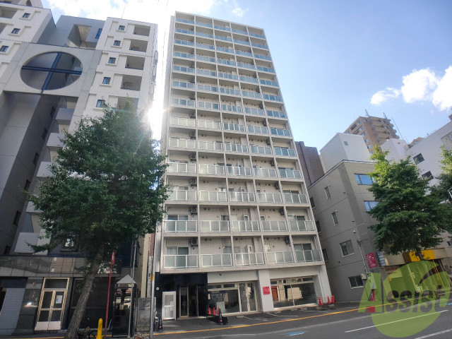 建物外観　札幌市中央区南３条西「ＫＤＸレジデンス南三条」