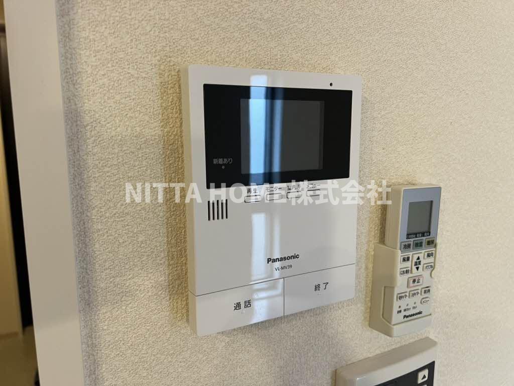 セキュリティ　ＴVドアホンを設置済み★
