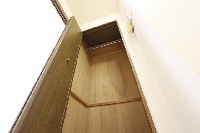 収納　収納も大きめご用意しました