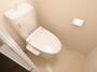 トイレ　ゆったりとした空間のトイレです