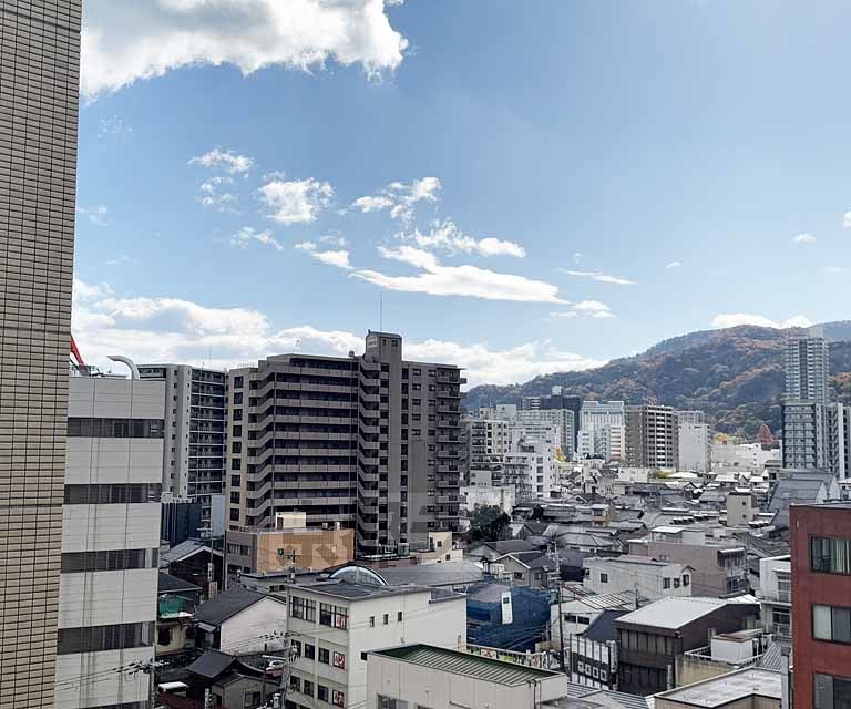 眺望　バルコニーからの景色です・
