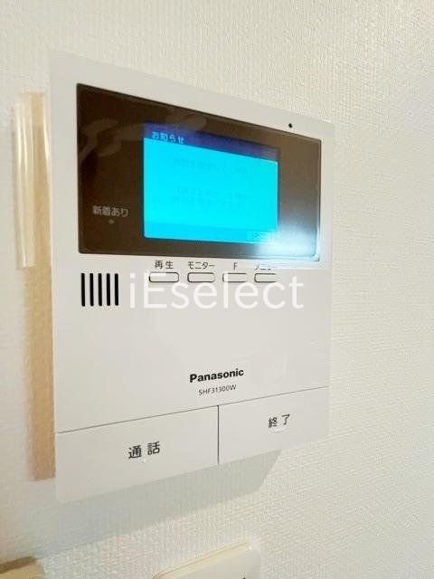 セキュリティ　訪問者が分かるので安心ですね