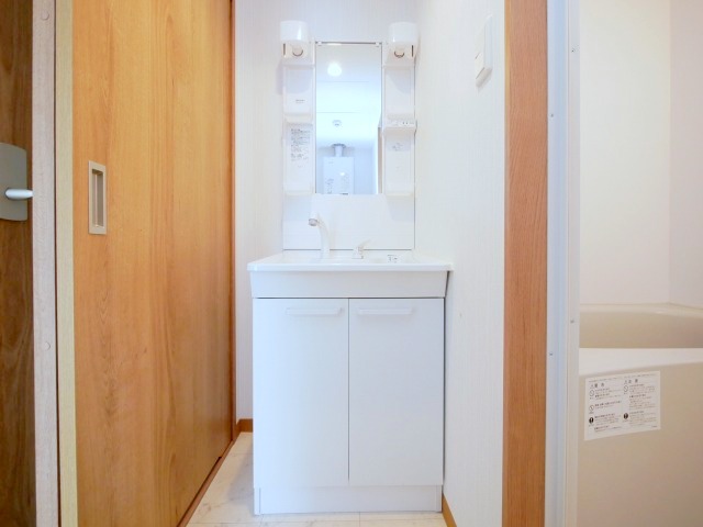 洗面設備　シャンプードレッサー完備しています♪