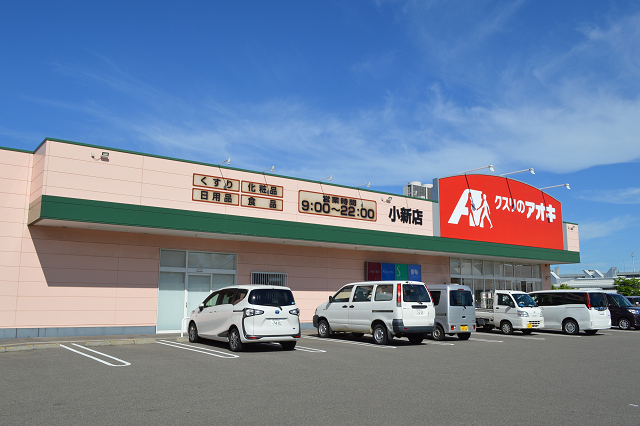 ドラックストア　クスリのアオキ小新店（ドラッグストア）まで437m