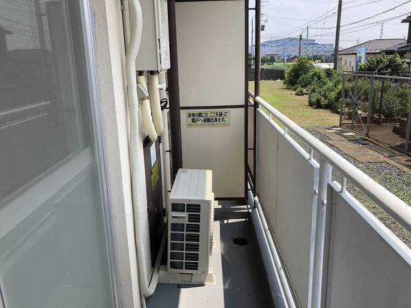 バルコニー　ビレッジハウスの同一物件・同一タイプの間取りの写真です