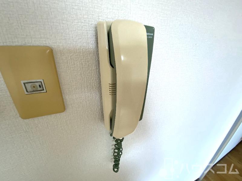 セキュリティ　来客時に！