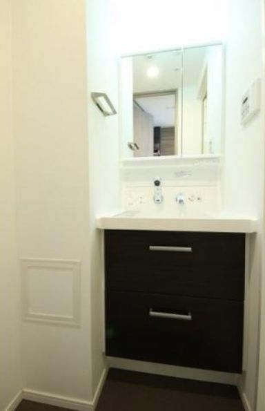洗面設備　※別部屋の参考写真です。
