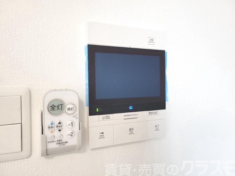セキュリティ　来訪者が確認できるモニターホン♪