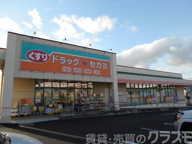 ドラックストア　ドラッグセガミ黒土店（ドラッグストア）まで438m