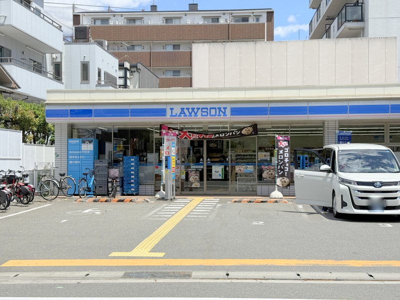 コンビニ　ローソン 都島中野町一丁目店（コンビニ）まで137m