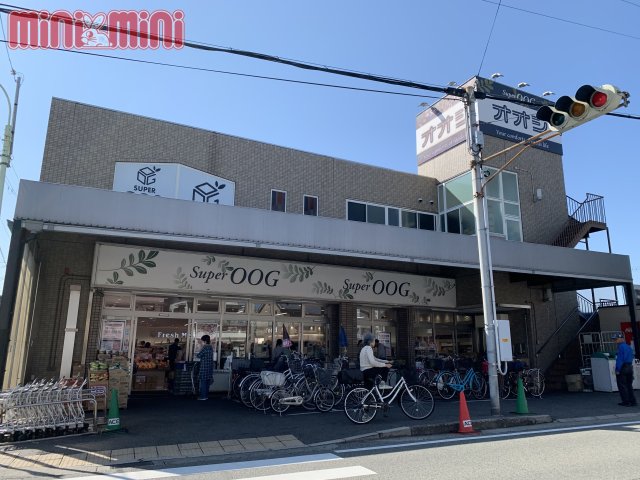 スーパー　（株）スーパーオオジ　尾浜店（スーパー）まで1100m