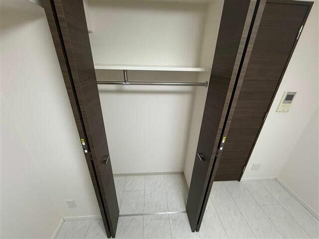 収納　大きなスペースがあり、収納には困りません